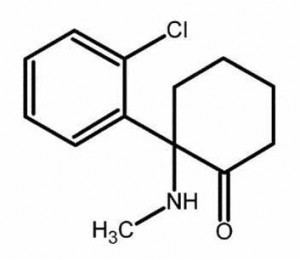 ketamine molecule