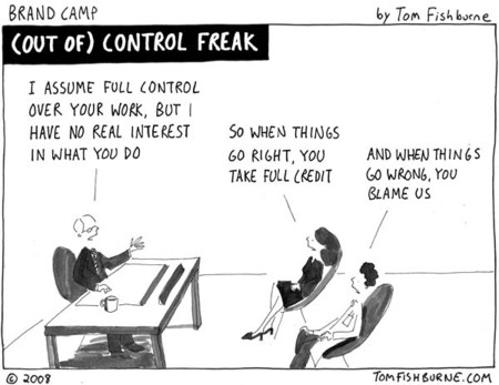 Control Freaks: Identify and Concur