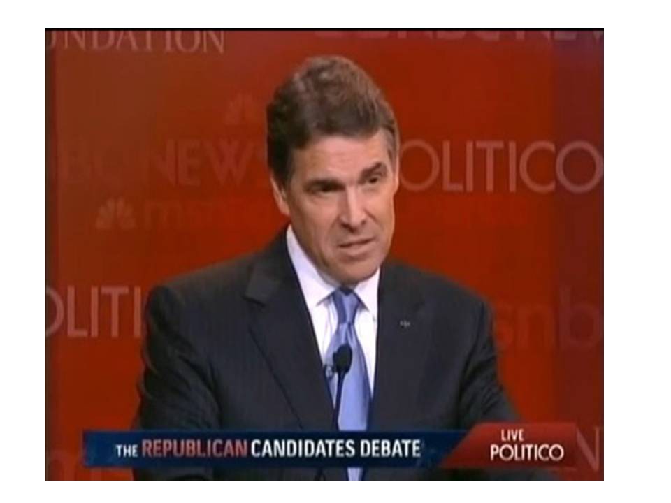 Is Perry Running for Head Tyrant?