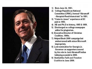 The Ralph Reed ‘Come to Jesus’ Scam!