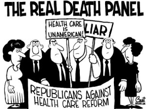 Real Tea Party (GOP) Death Panels?