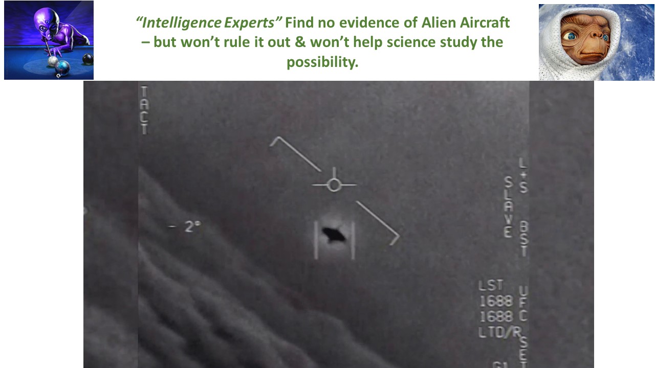 UFO Sightings: Dodge, Don’t Analyze by Scientific Experts?